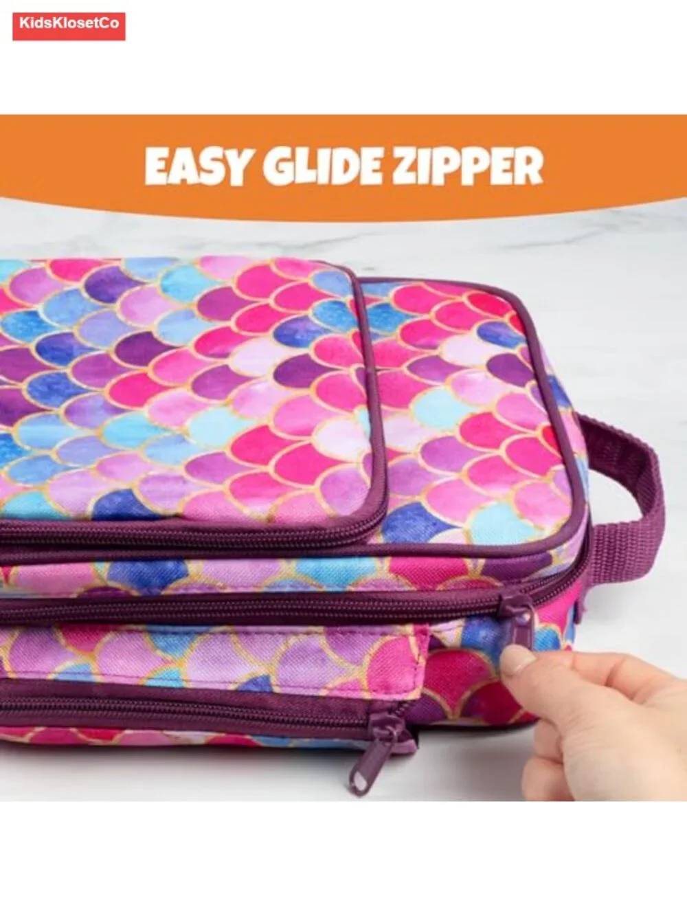 Insulated Lunch Box for Girls - Solid Metal Frame, Hot/Cold Retention, Bottle